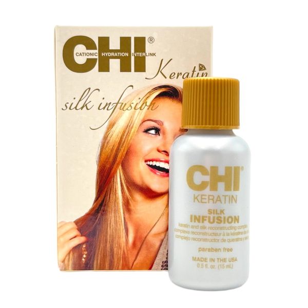 CHI Olejek do włosów KERATIN Silk Infusion - 15ml zdjęcie 2