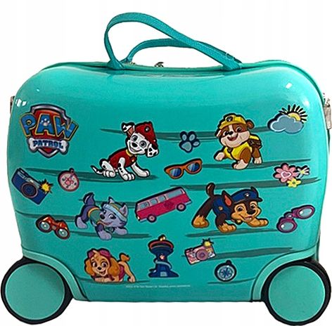 JEŻDŻĄCA WALIZECZKA PODRÓŻNA WALIZKA PSI PATROL na Arena.pl