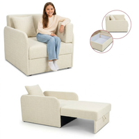 Łóżko dziecięce sofa kanapa beż welur tapicerowany Denis 3B Family Meble