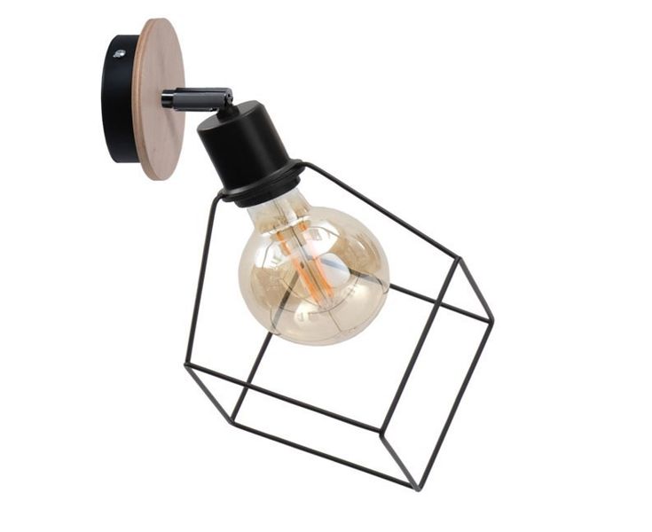 Kinkiet 1xE27 RUBEN WOOD zdjęcie 1