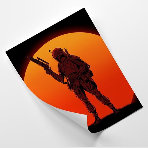 Plakat, Jango Fett 50x70 na Arena.pl