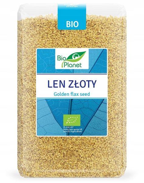 Len złoty BIO 2 kg Bio Planet zdjęcie 1
