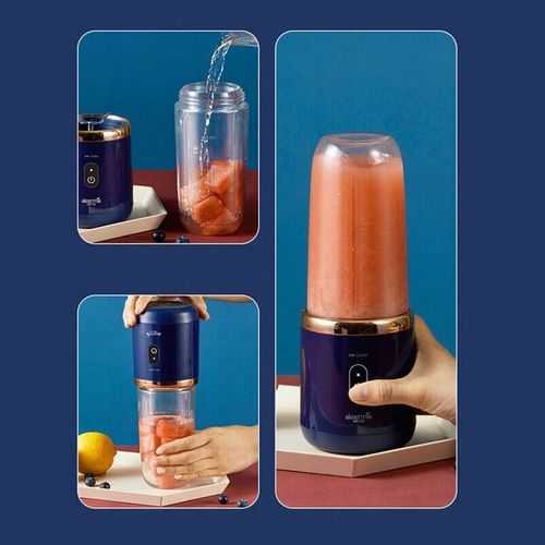 MINI MIKSER USB O POJEMNOŚCI 400 ML Z 6 OSTRZAMI, DO SMOOTHIE, NA PODRÓŻY na Arena.pl