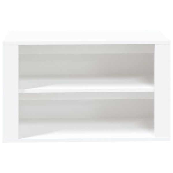 Półka na buty, biała, 75x35x45 cm zdjęcie 5