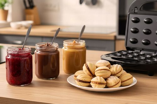 Opiekacz wielofunkcyjny ST250 Eldom 5 w 1 Tosty Grill Gofry Orzeszki na Arena.pl