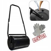 WALEC OGRODOWY DO TRAWY 42 CM 60 KG TRAWNIKA UBIJAK ZIEMI + RĘKAWICZKI