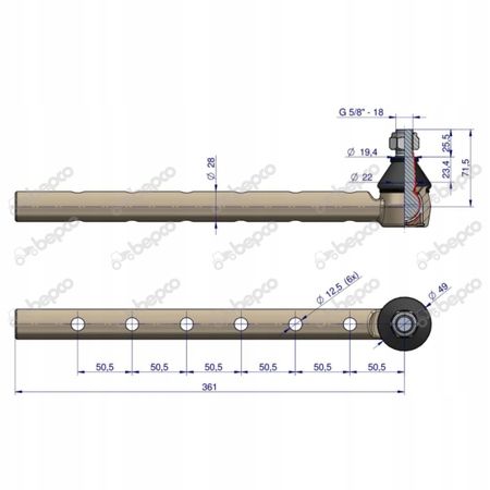 Przegub Kulowy Drążka Massey Ferguson 298,698,698T na Arena.pl