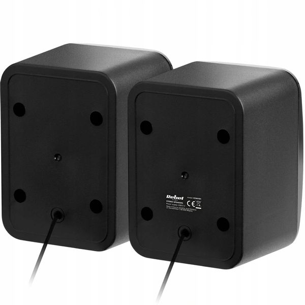 Głośniki Komputerowe 2.0 Do Pc Komputera Laptopa zdjęcie 4