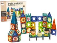 Klocki Magnetyczne Budowle 3D Zamek Diabelski Młyn 98 Elementów