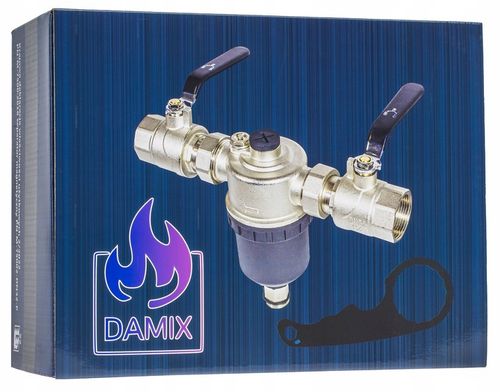 FILTR MAGNETYCZNY SEPARATOR ZANIECZYSZCZEŃ 11/4" DO INSTALACJI CO 5/4" DN32 na Arena.pl