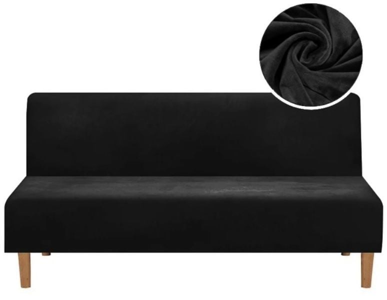 POKROWIEC NA WERSALKĘ SOFĘ WELUR PREMIUM AKSAMIT ELASTYCZNY 190-210 zdjęcie 1