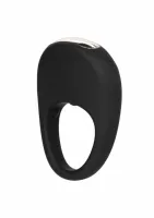 calexotics pleasure ring silikonowy pierścień wibrujący ładowalny czarny
