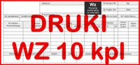 wz - wydanie na zewnątrz 1/3 a4 - 10 szt.