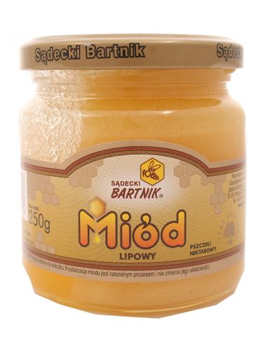 Miód lipowy - Bartnik - 250g na Arena.pl