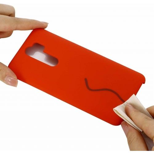 Etui Xiaomi Redmi Note 8 Silikonowe Silicone Case Czerwone na Arena.pl
