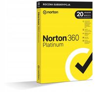 Antywirus Norton 360 Platinum 20 urządzeń 12 miesięcy Android Windows iOS