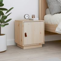 Szafka nocna, 40x34x45 cm, lite drewno sosnowe