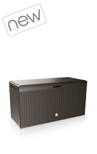 Skrzynia Ogrodowa BOXE RATAN PLUS 2w1 Antracyt na Arena.pl