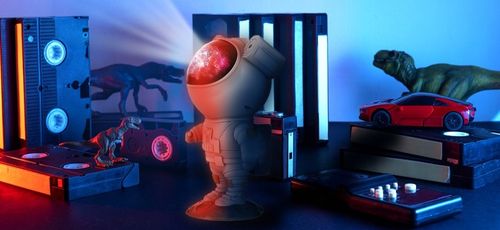 PROJEKTOR GWIAZD ASTRONAUTA LAMPKA NOCNA RZUTNIK DLA DZIECI 2 GEN. 2024R. na Arena.pl