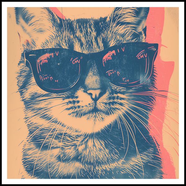 Plakat 100x100cm Trendsetter zdjęcie 3