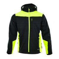 KURTKA ROBOCZA SOFTSHELL WIATROODPORNA OSTRZEGAWCZA WODOODPORNA ODBLASKOWA