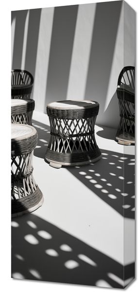 Obraz 30x70cm Gra Świateł zdjęcie 1