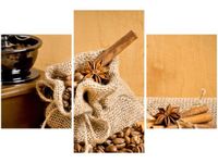 90X60CM OBRAZ AROMATYCZNA KAWA