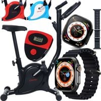 ROWER TRENINGOWY do ćwiczeń FITNESS rower stacjonarny + SMARTWATCH GRATIS!!