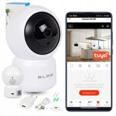 OBROTOWA KAMERA WIFI IP 3MP AUDIO ULTRA HD NIANIA ELEKTRONICZNA TUYA SMART