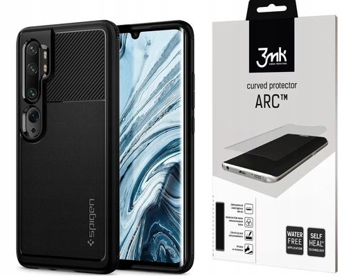 Spigen Rugged Armor Do Xiaomi Note 10/Pro + Folia na Arena.pl
