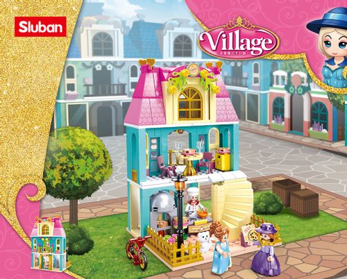 KLOCKI SLUBAN GD Willa domek Pizza 287 kompatybilne z LEGO na Arena.pl