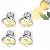 Żółw żarówka grzewcza 25 W, 220 V UVA + UVB, pełne spektrum światła, 4SZT