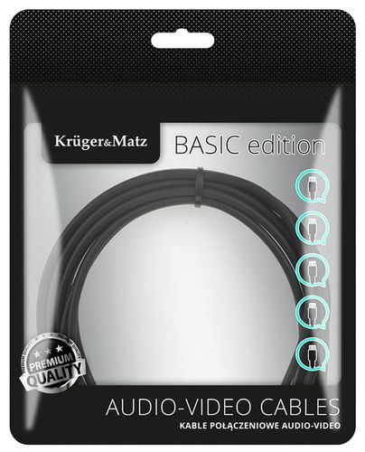 Kabel optyczny toslink-toslink Kruger&Matz (10 m) na Arena.pl