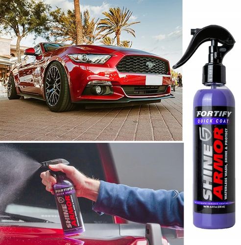 Wosk samochodowy CERAMICZNY DO LAKIERU 3W1 SPRAY WAX POWŁOKA Hydrofobowa na Arena.pl