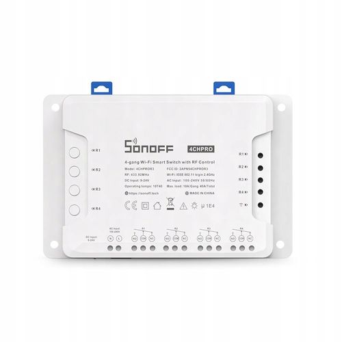 Sonoff 4CH R3 PRO WiFi 4 kanały eWelink smart DIN na Arena.pl