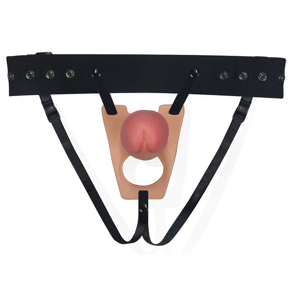Penis Strap-On, Dildo Do Pegging Proteza Penisa Strap On Pusta zdjęcie 6