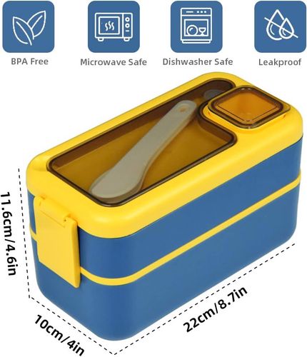 Lunchbox Pojemnik na Żywność z Sztućcami 1600ml na Arena.pl