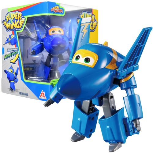 Super Wings Figurka Transformujący samolot robot Jerome Lotek na Arena.pl