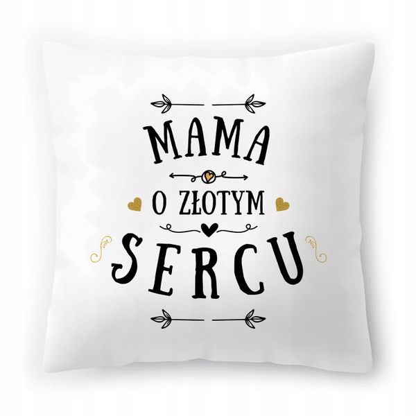 Poduszka Dla Mamy Mamusi Urodziny Imieniny Prezent Z Nadrukiem Ze Zdjęciem zdjęcie 1