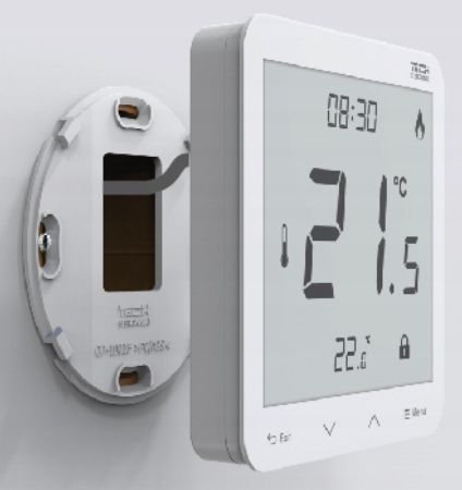 STEROWNIK REGULATOR TERMOSTAT POKOJOWY BIAŁY R-12S DO LISTWY L-X WG.11.0669 na Arena.pl