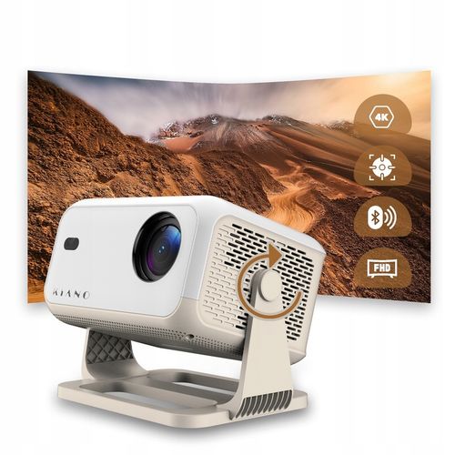 Projektor mini Rzutnik Kiano KVC01 WiFi Android 11 FULL HD 4K Autofocus LED na Arena.pl