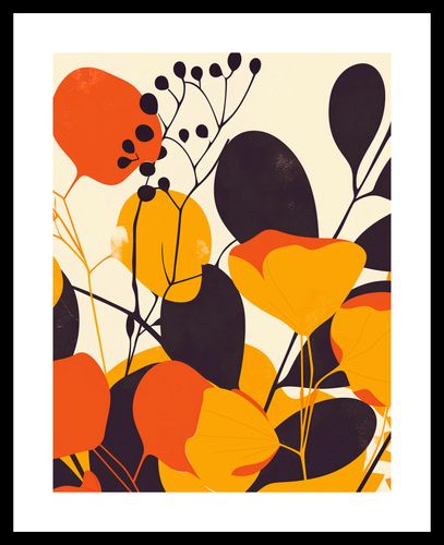 Plakat 50x65cm Ogrodowa Paleta na Arena.pl