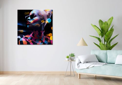 Obraz 90x90cm Melodia Bijąca z Duszy na Arena.pl