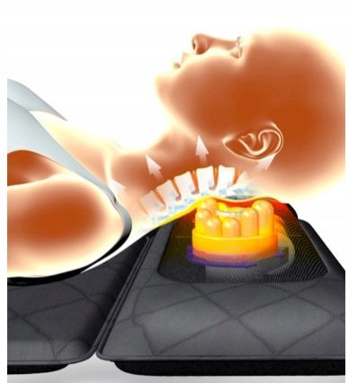 Materac masujący mata masująca shiatsu nefrytowy grzanie Gateway do masażu na Arena.pl