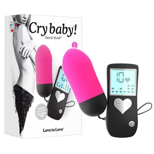 jajeczko dopochwowe z wibracjami i pilotem cry baby pink na Arena.pl