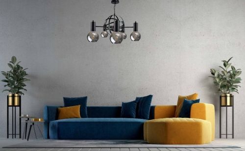 Żyrandol 5xE27 PLANET BLACK na Arena.pl