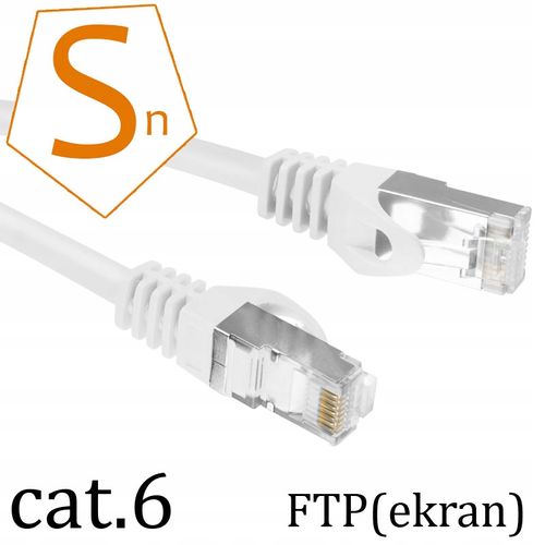 Kabel sieciowy Patchcord FTP kat 6 switch router na Arena.pl
