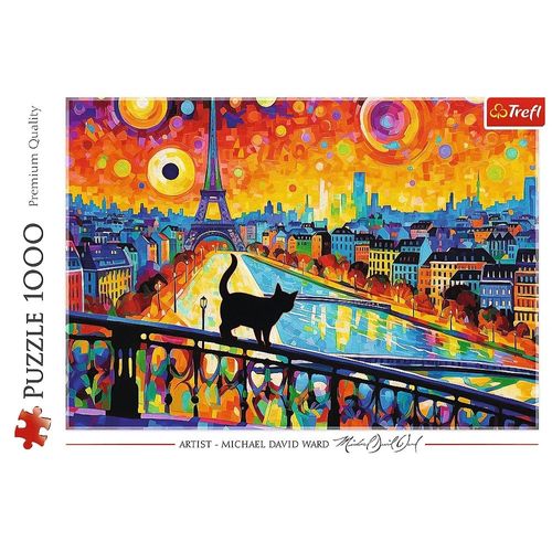 Puzzle 1000 Elementów Koty W Paryżu na Arena.pl