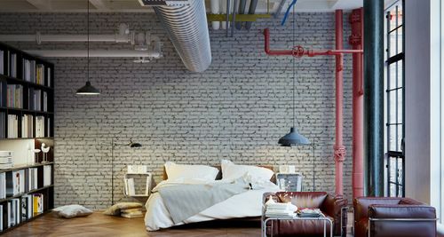 Tapeta Stara Ceglasta Ściana na Arena.pl