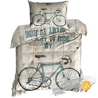 Pościel 3D bawełna satyna 140x200cm ROWER